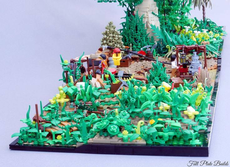 Winning Star Wars diorama scene with cinematic lighting.